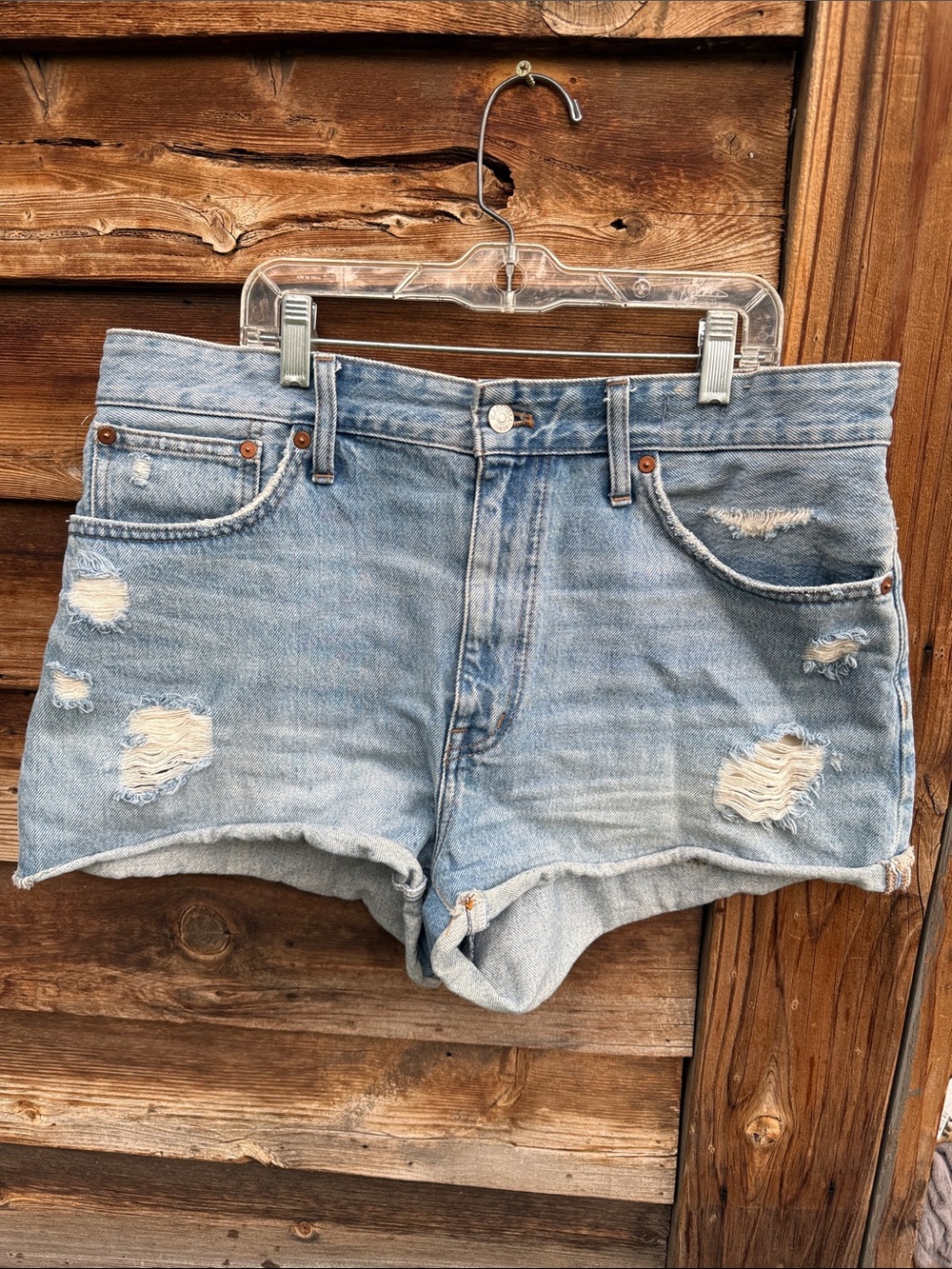 Madewell cutoffs relaxed denim shorts